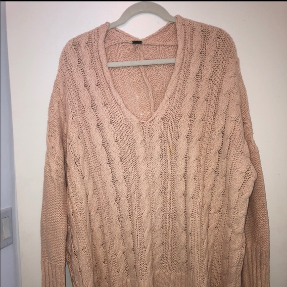 Free People Sweaters - Free People Pink Sweater